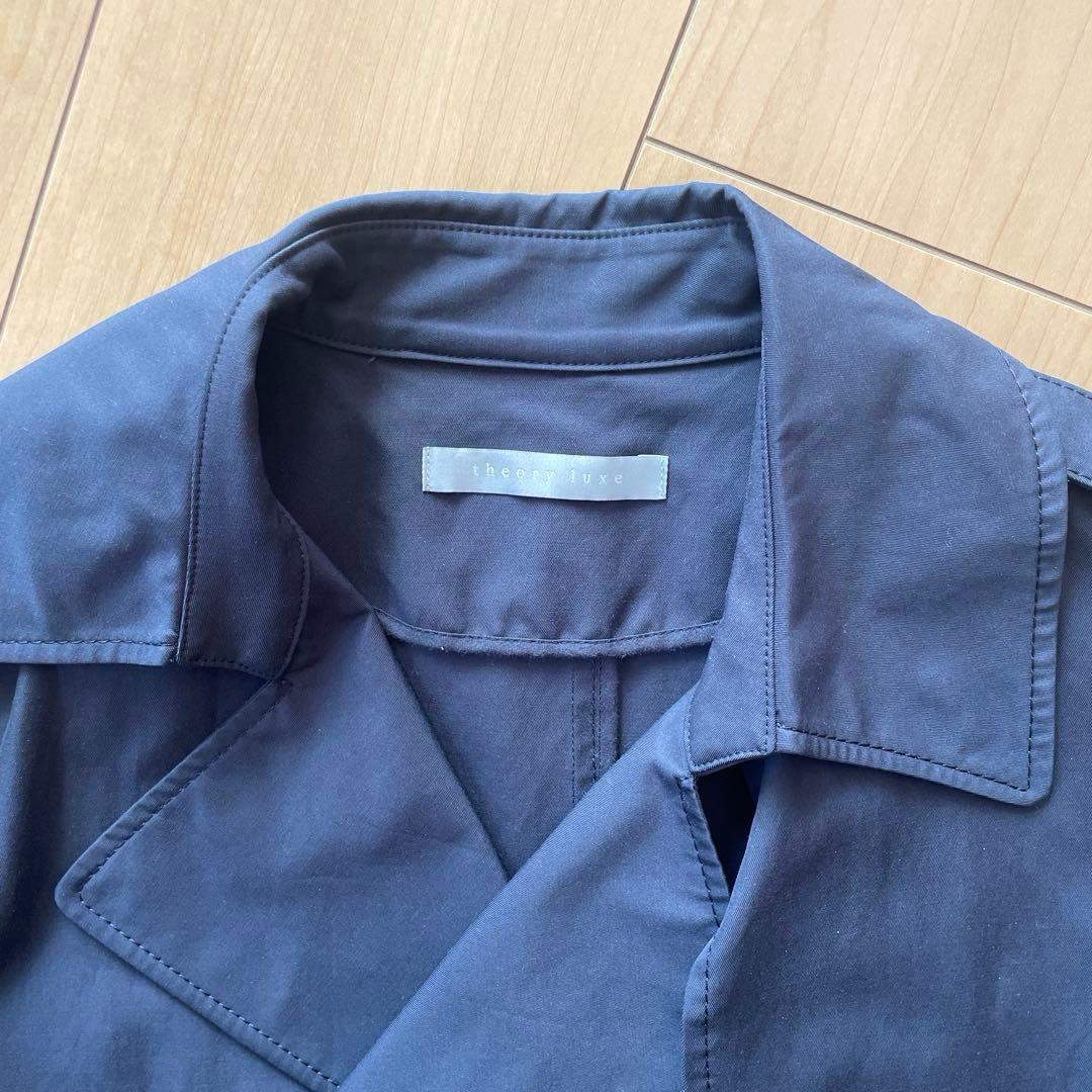 theory luxe トレンチコート40