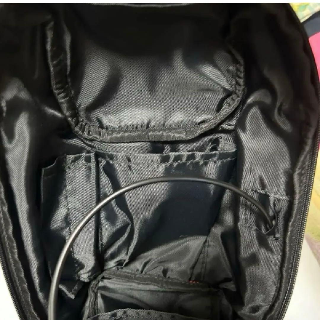 PONY 純正 ボディバッグ 完全防水 多機能 斜め掛け レッド