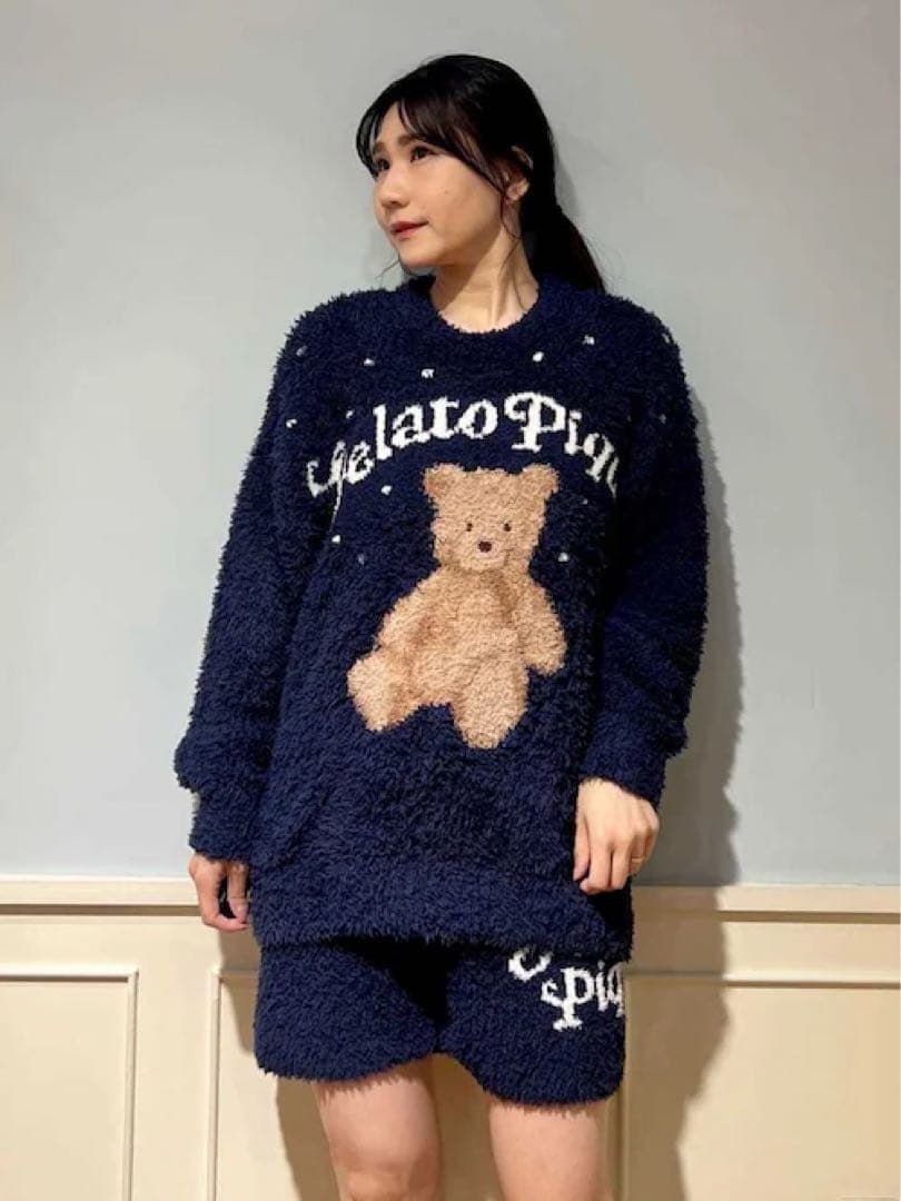 Gelato Pique テディベアルームウェア Mサイズ
