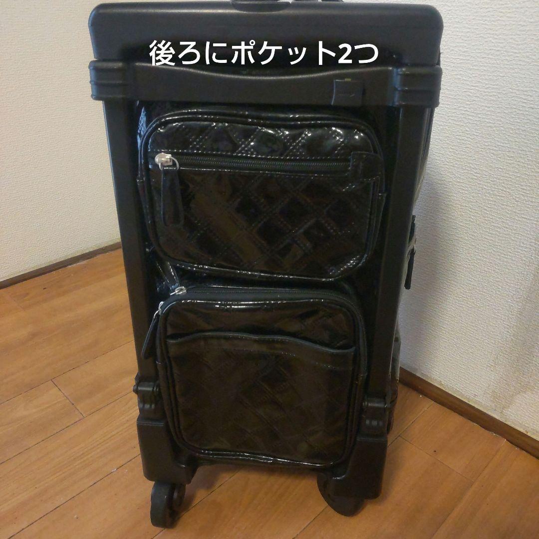 SWANY エマイロ キルティング エナメルキャリーケース