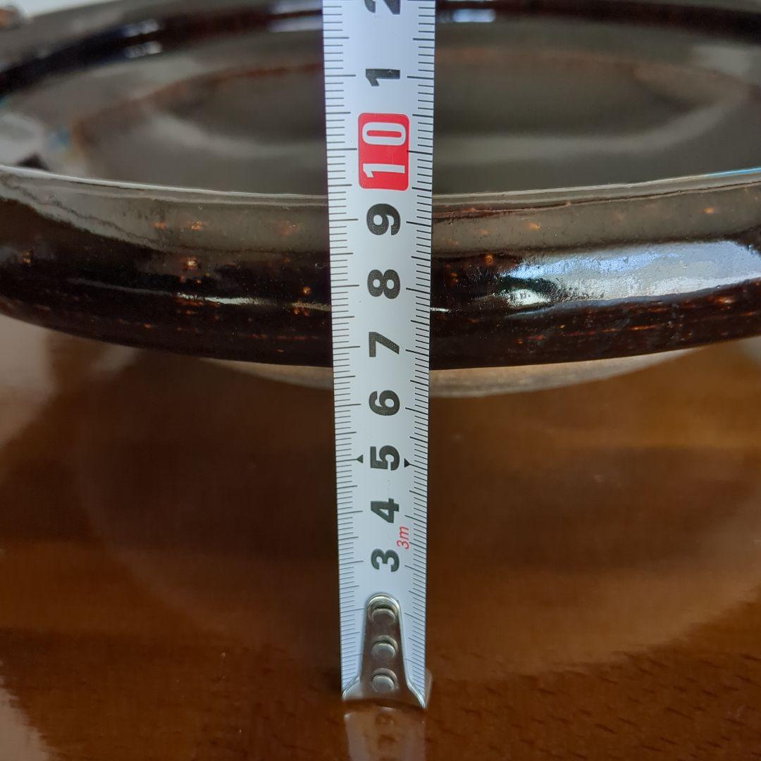 土楽窯 黒鍋 (尺1寸)