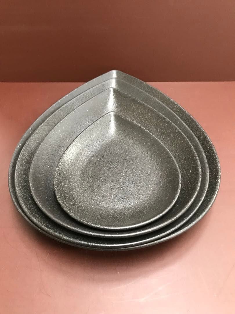 陶器製 変形プレート４種類