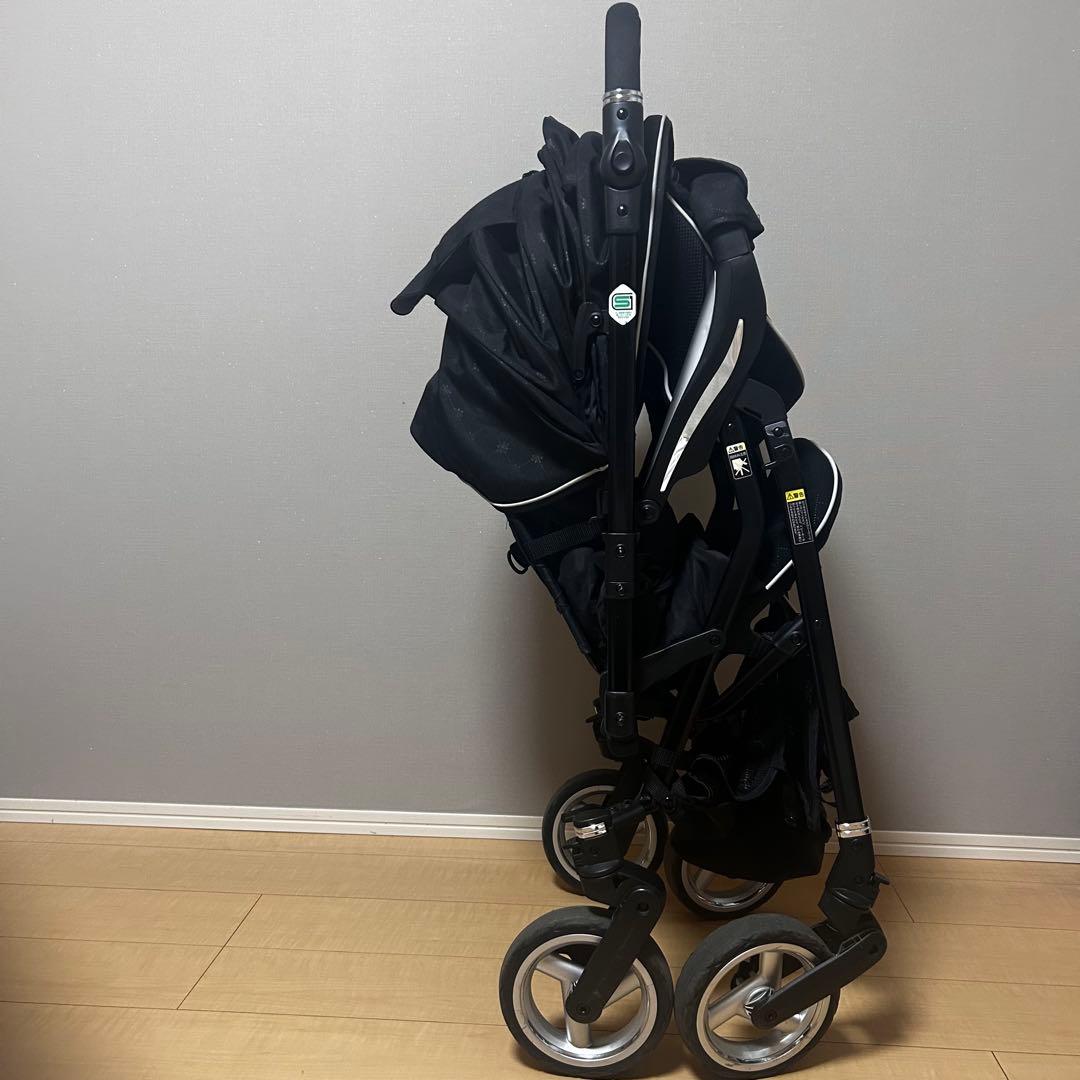 pigeonピジョンA型ベビーカープレミージュノワールダイヤモン黒