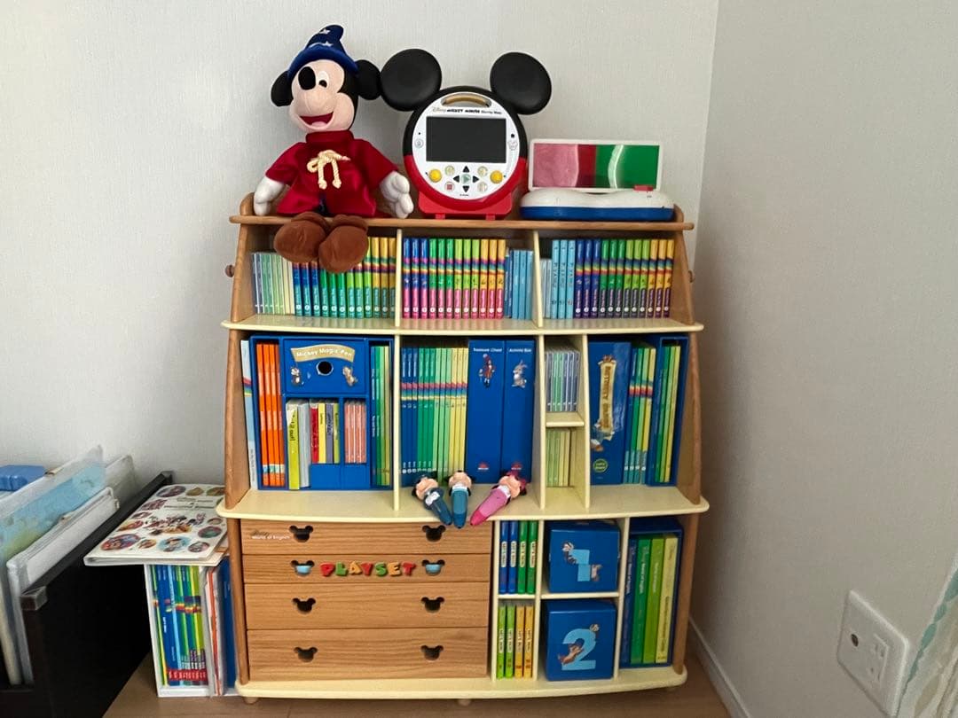 【2019年購入】ディズニー英語システム DWE フルセット　※パペット系なし