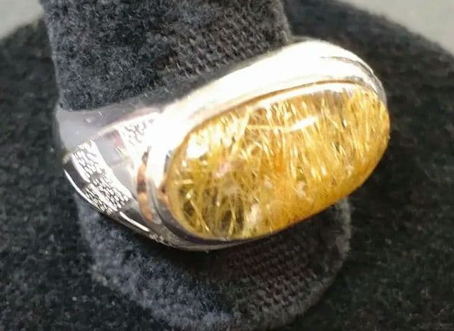 豪華ルチル·リング