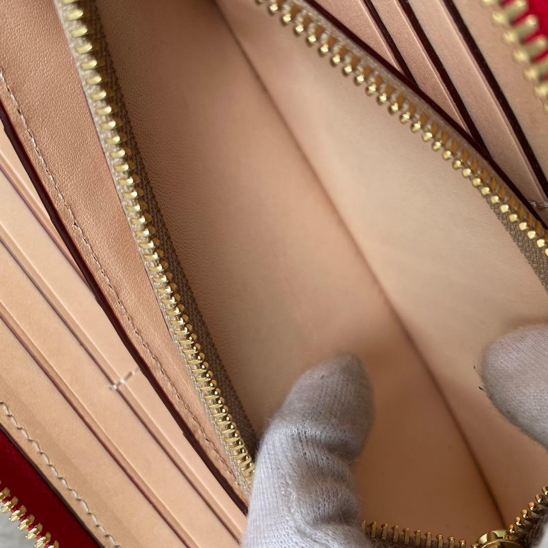 【未使用級】チマブエ ガルーシャ ラウンドファスナー 長財布 定価66000円