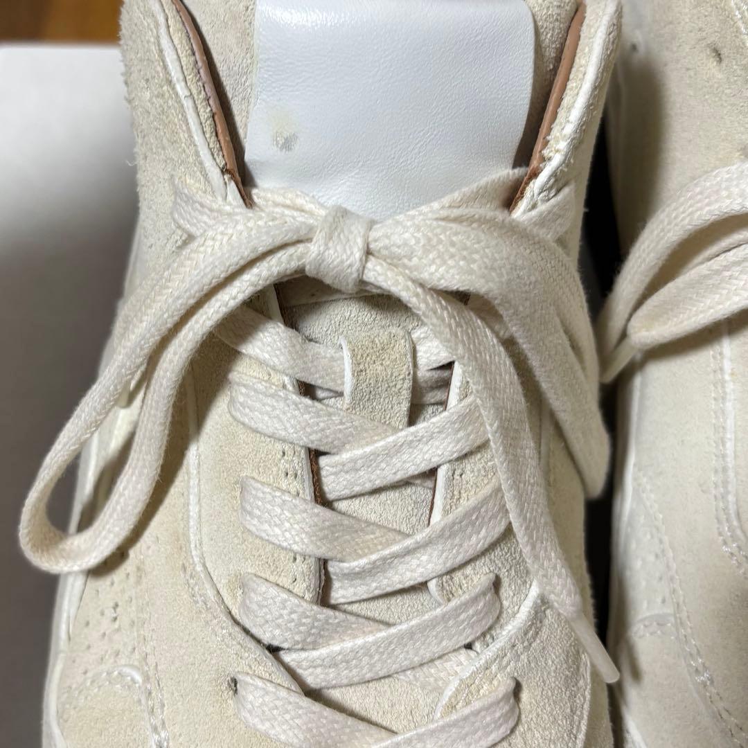 JIL SANDER スエード スニーカー ホワイト 42