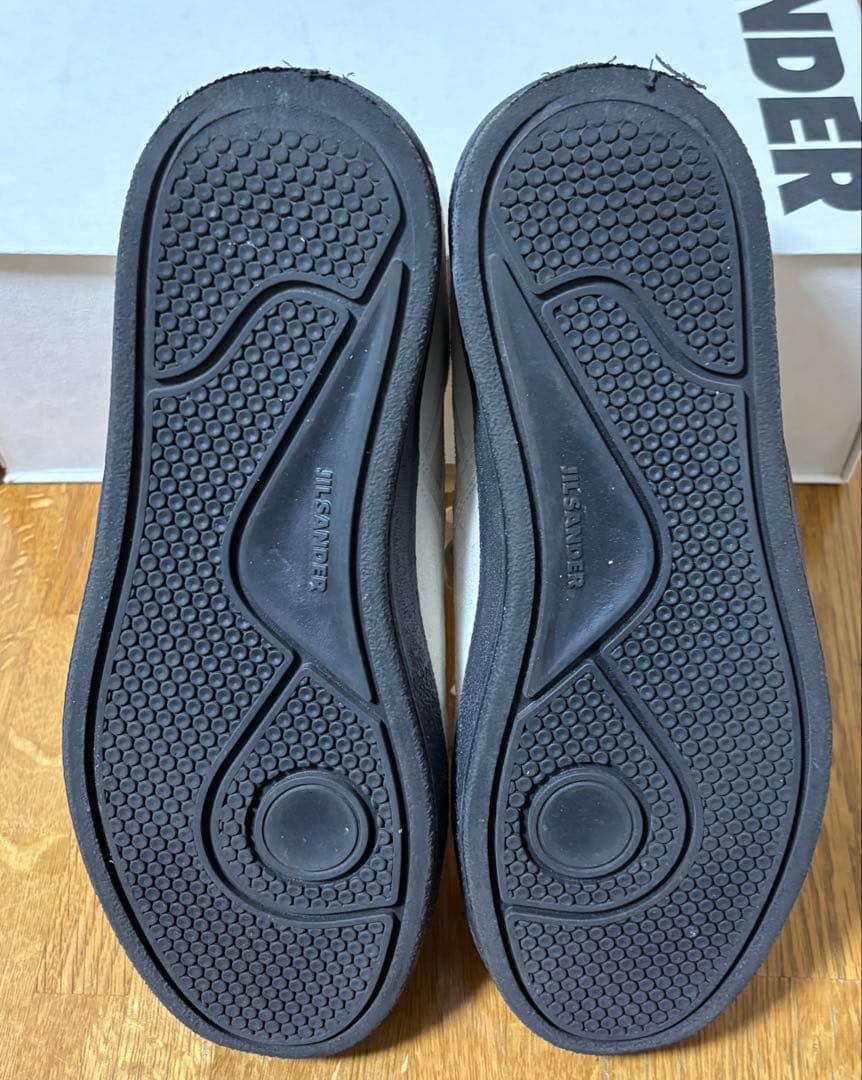 JIL SANDER スエード スニーカー ホワイト 42