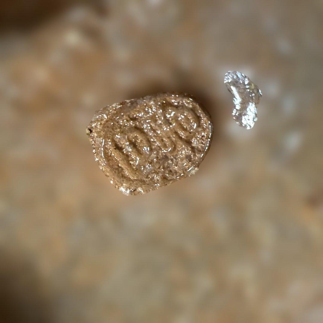 赤茶盌　渓古石香（二代）　茶道　【未使用品稀少】　共箱あり　伊曽嶋窯