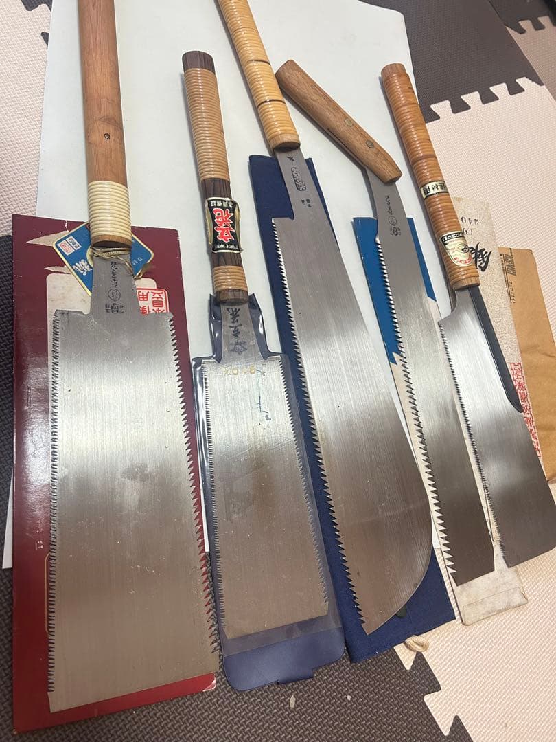 日本の鋸 5本まとめ売り