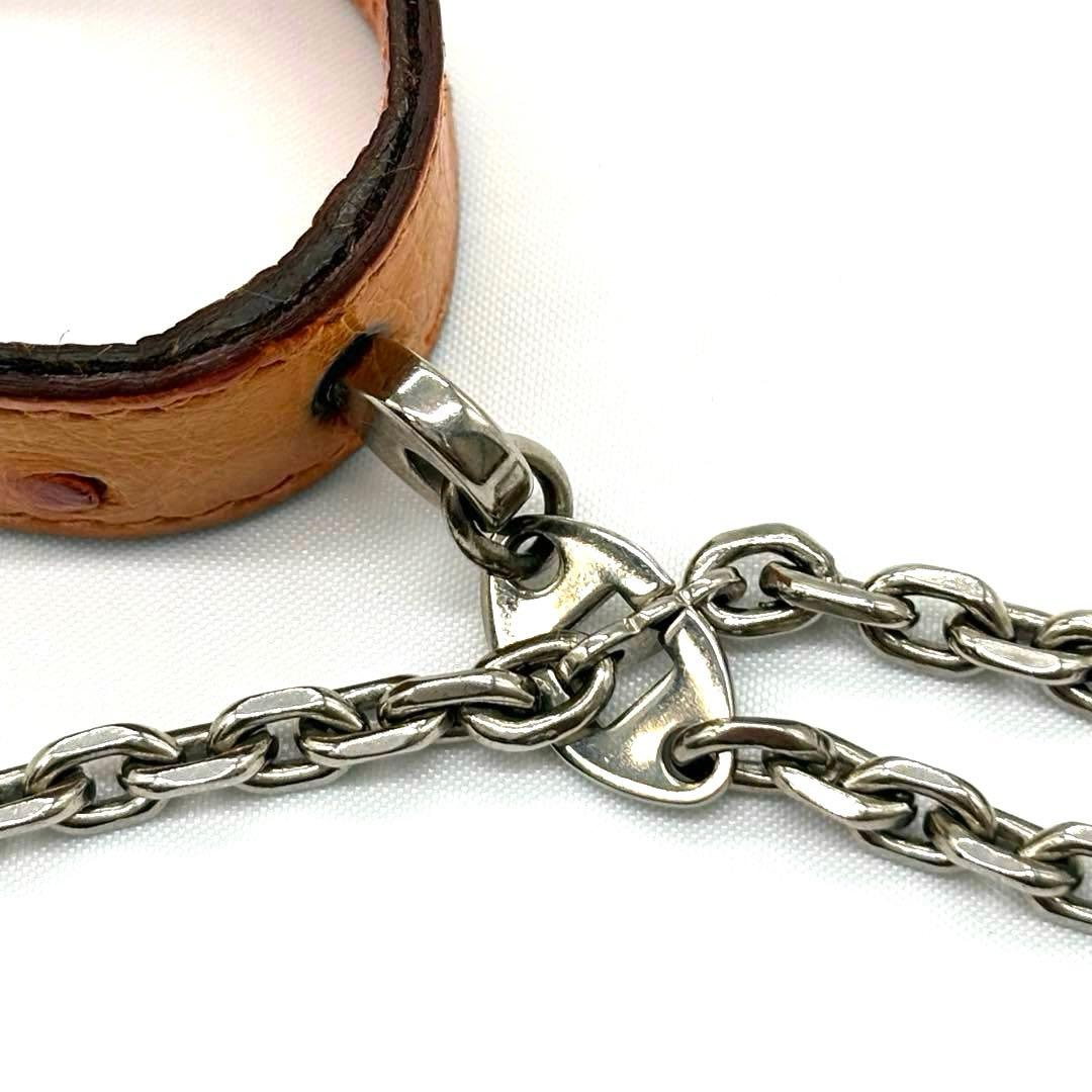 極希少！正規品 エルメス オーストリッチ グローブホルダー □H 高級素材 手袋