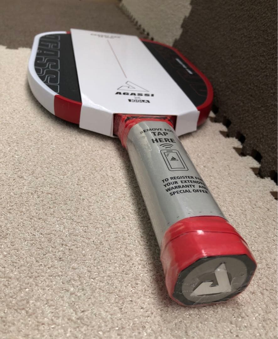 新品！！JOOLA ヨーラピックルボール パドル アガシ プロ 14mm232g