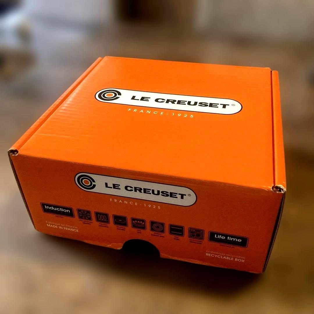 【新品未使用】ル・クルーゼ　両手鍋 ココットフルール★限定パウダーピンク20cm