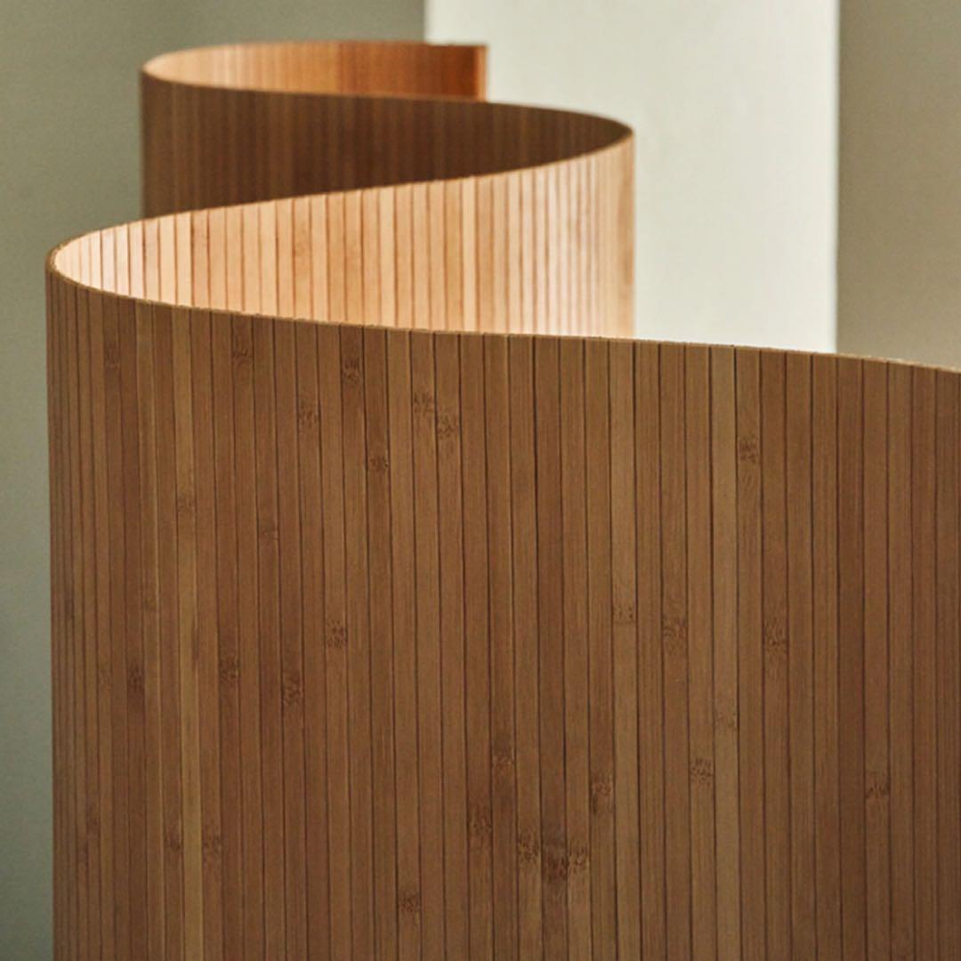 240cm×180cm バンブー ウッド パーテーション