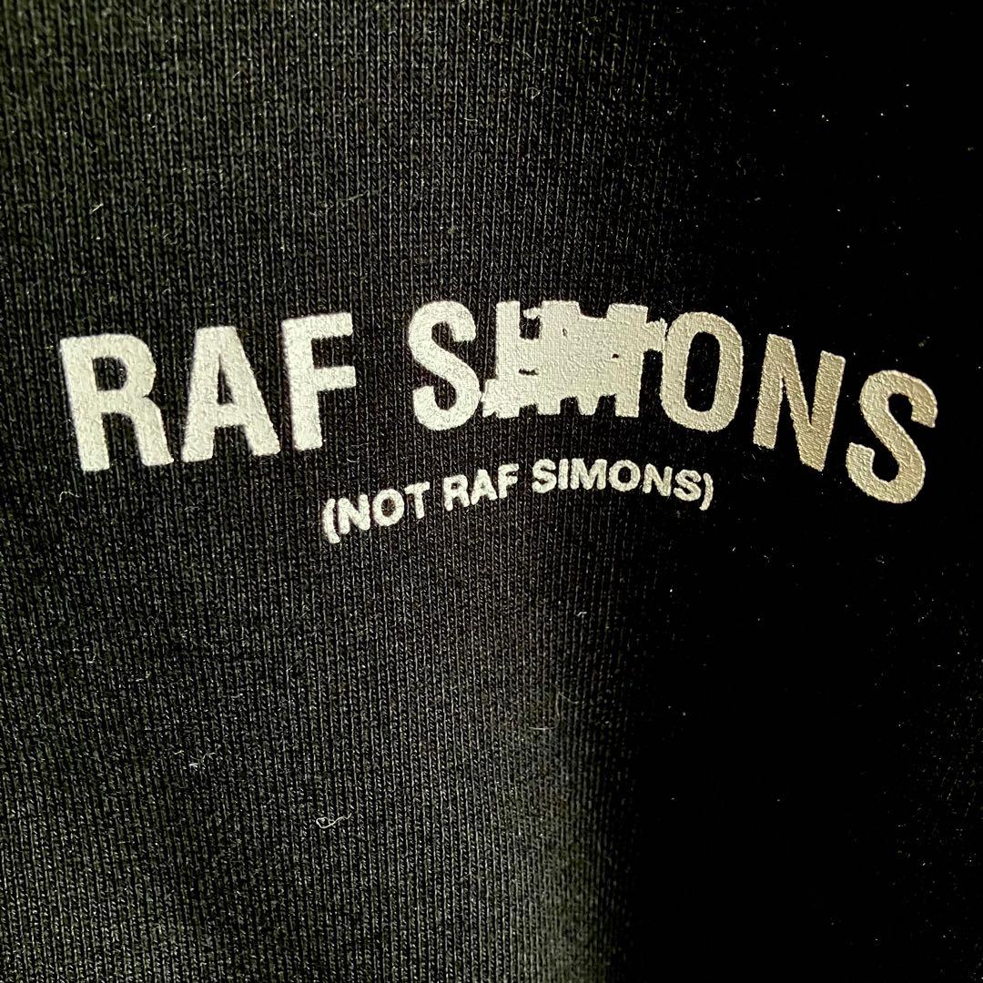 t*z様 MASTER NUMBER RAF SIMONS プリント パーカー