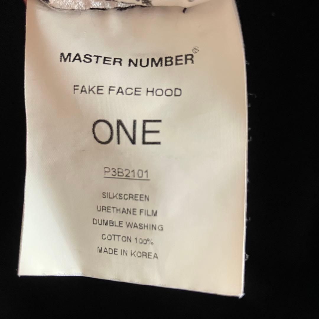 t*z様 MASTER NUMBER RAF SIMONS プリント パーカー