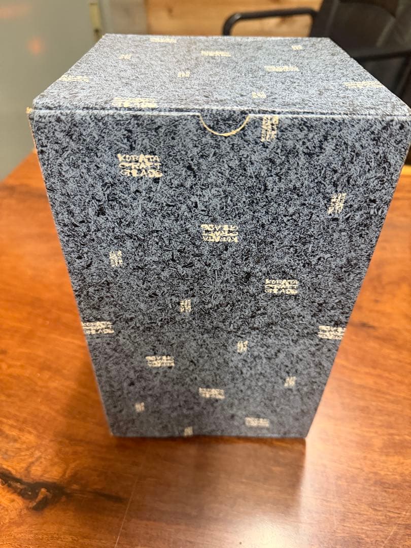 KURATA 手作　クラフトグラス　花瓶　巨匠職人