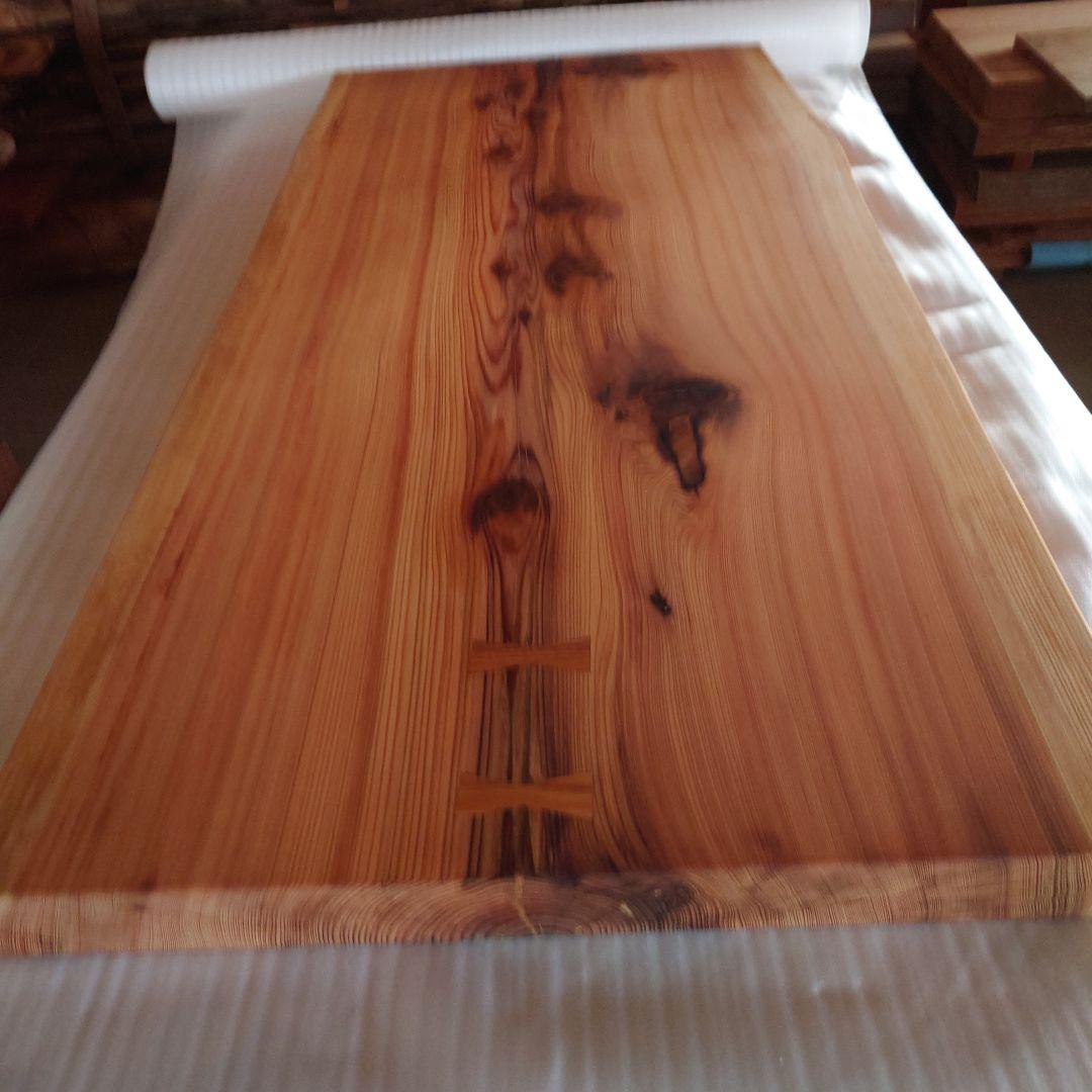 天然杉一枚板
