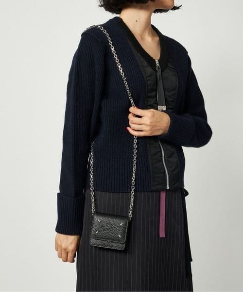 Maison Margiela / マルジェラ チェーンウォレットミニ ブラック