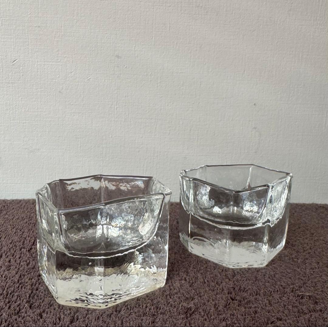 【新品】西山芳浩 角ぐいのみ（D）2個セット