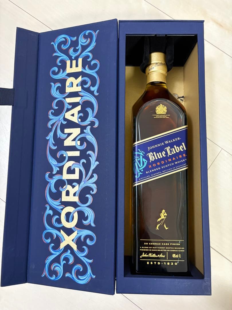 ジョニーウォーカー ブルーラベル Xordinaire 1L 箱付