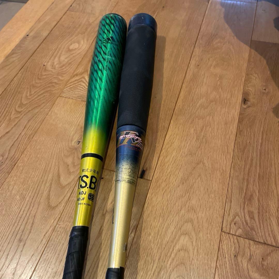 少年野球軟式　ビヨンドEV2N 80センチ adidas金属バット78センチ