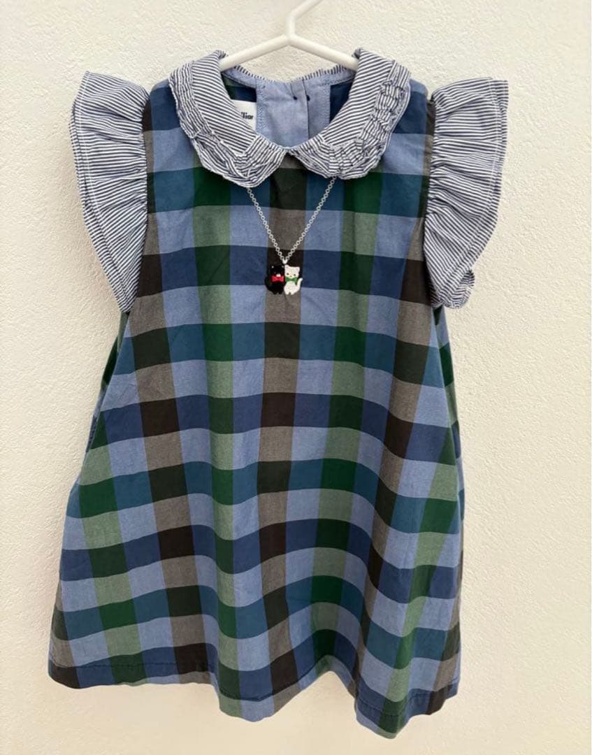 ファミリア ワンピース 90 美品　familiar 女の子