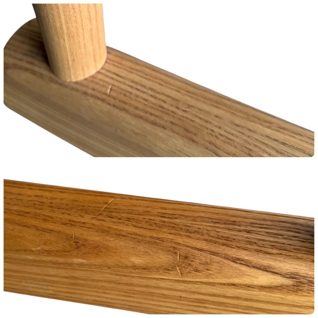 HR917 【天然無垢材】karimoku カリモク　デスクセット　ワゴン付