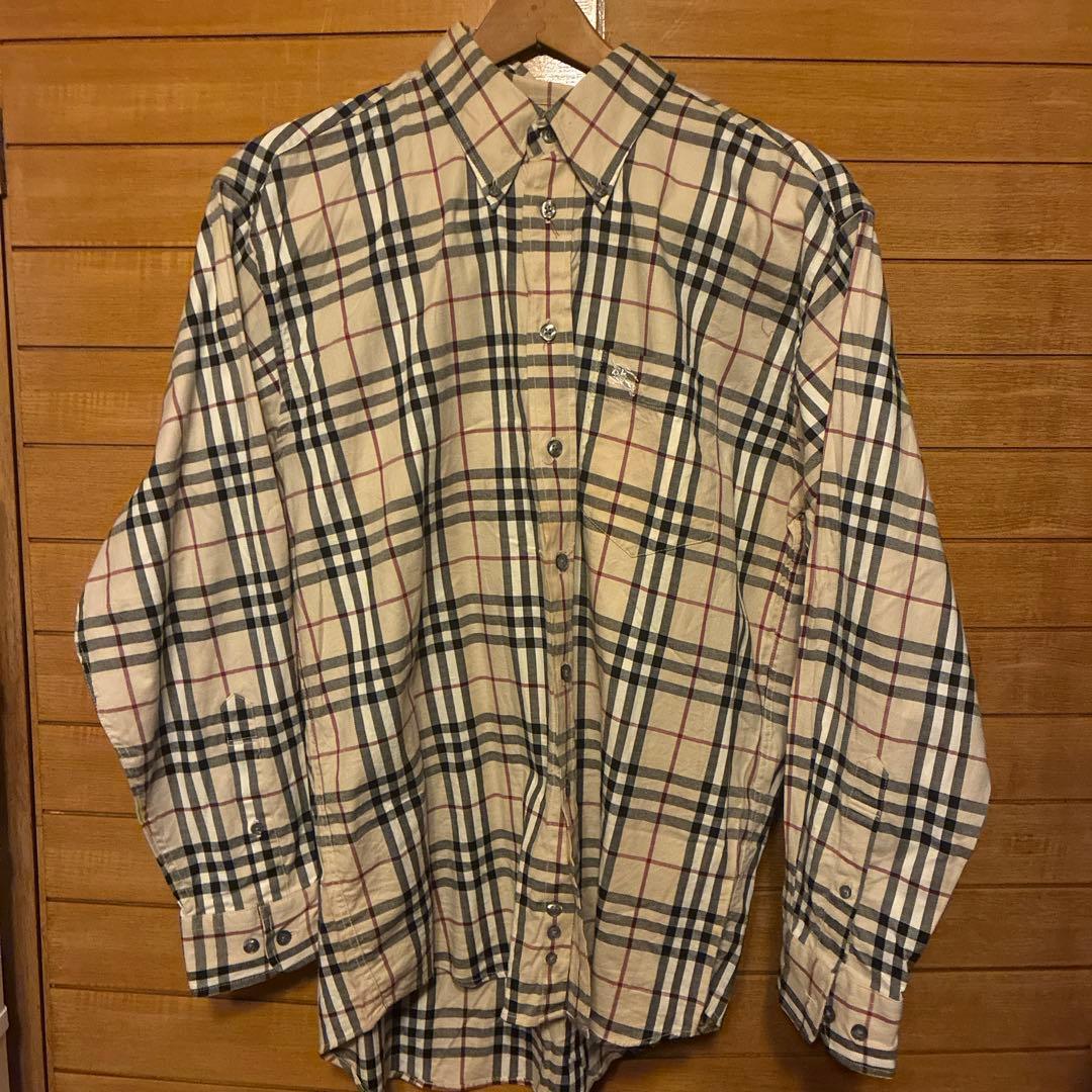BURBERRY 長袖シャツ　Mサイズ