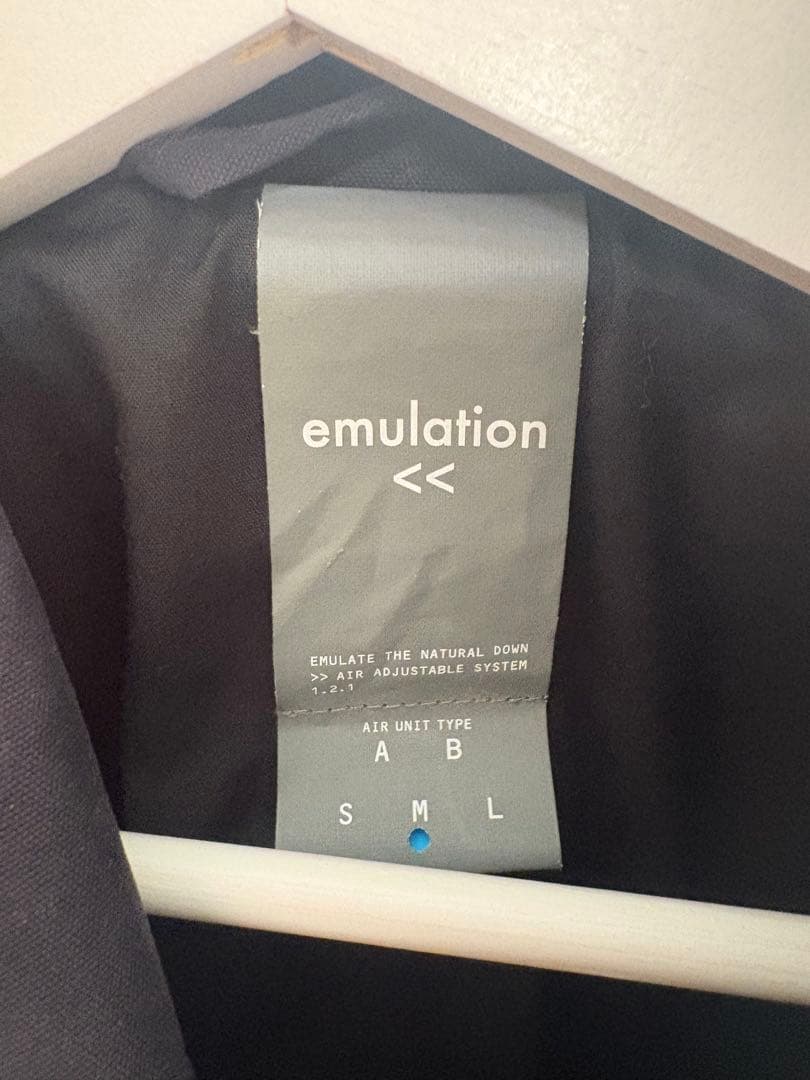 emulation EMNU-22AW-01CT コート 黒 ベスト無し