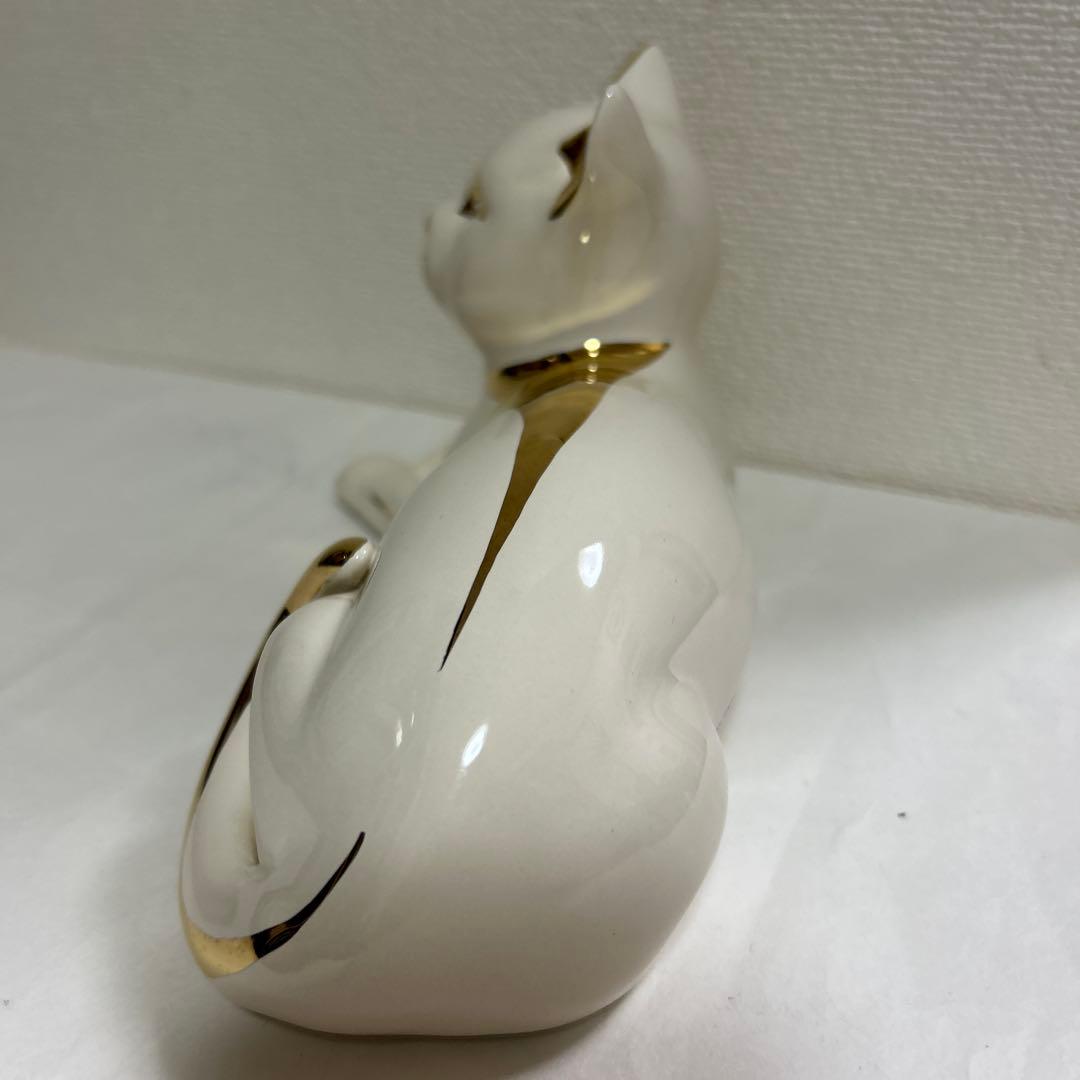 猫の置物 Ahura