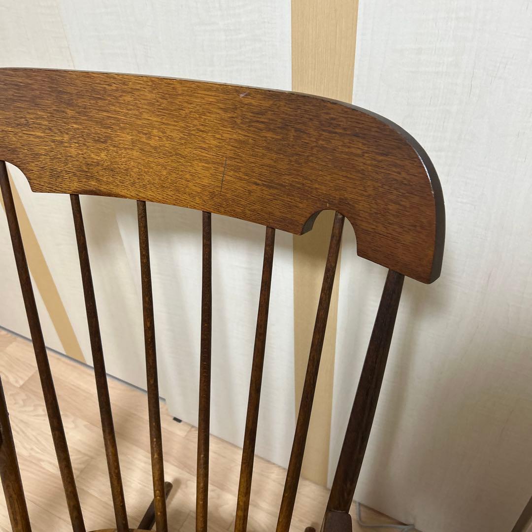 美品✨HIDA 飛騨産業 穂高 ロッキングチェア キツツキ
