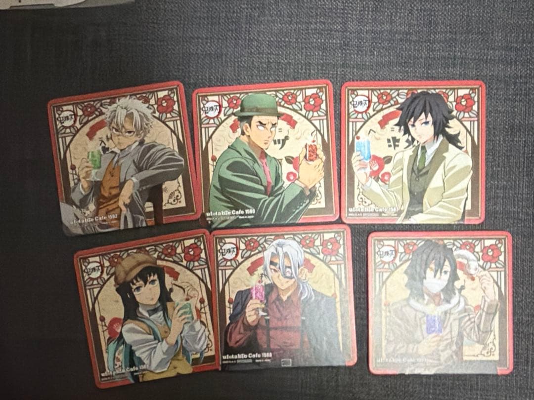 鬼滅の刃 AGF 2024 TOGO 純喫茶 コースター コンプセット