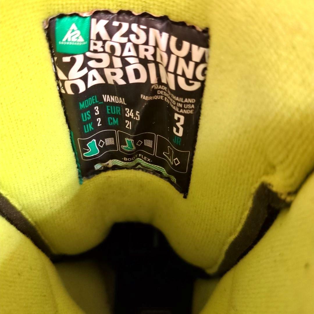 K2 MINI TURBO 110 スノーボード キッズ 3点セット