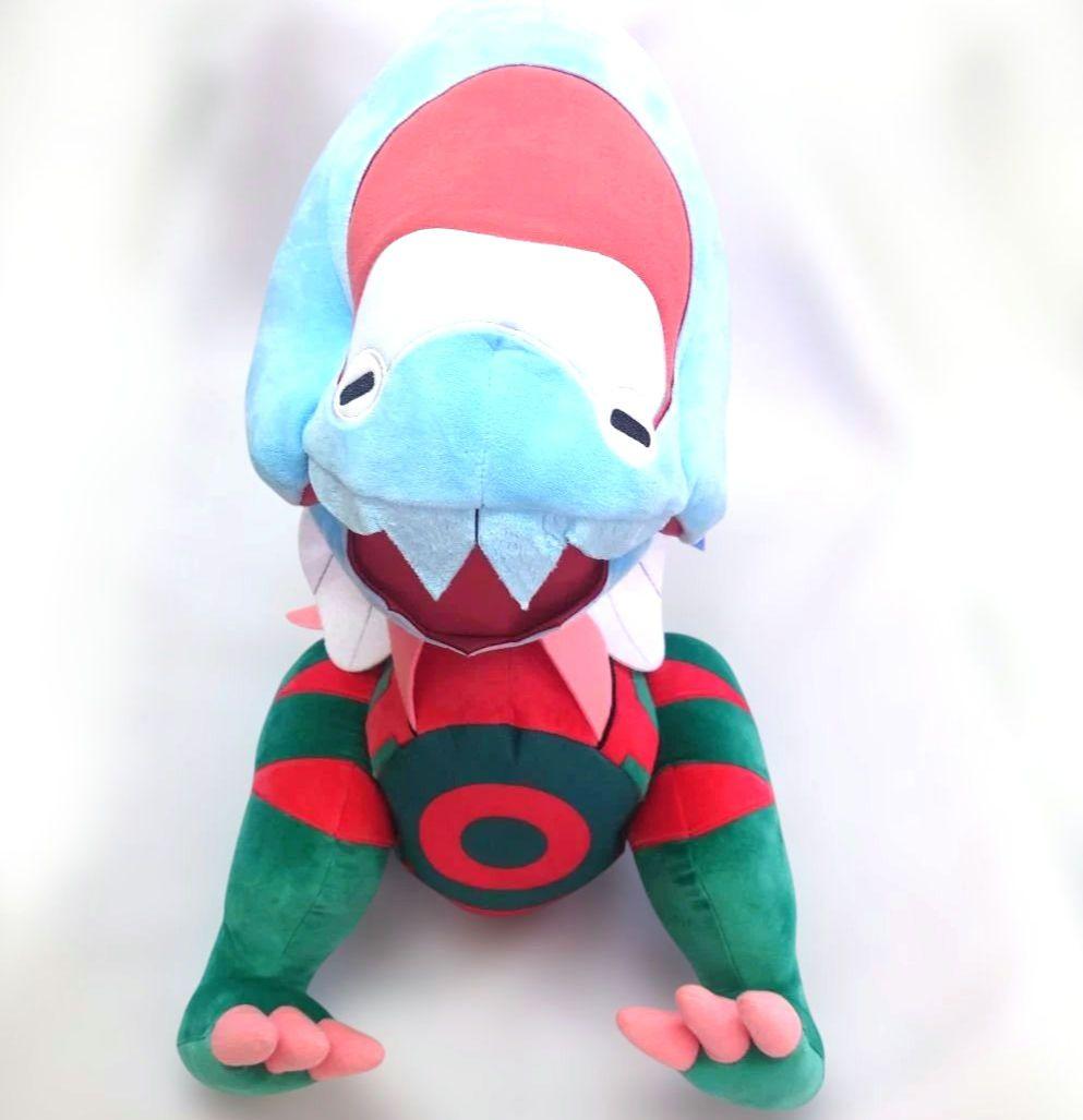 ウオノラゴン　ぬいぐるみ　エラがみ