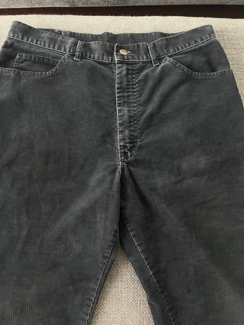 美品80s Lee 200-2801 ブラック コーデュロイ36×32 USA製