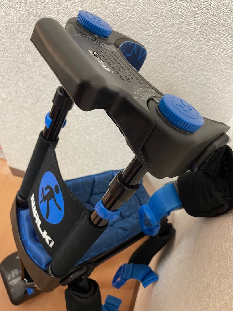 iWALKFree 3.0 ハンズフリー松葉杖 中古 送料無料 ギプスカバー付き