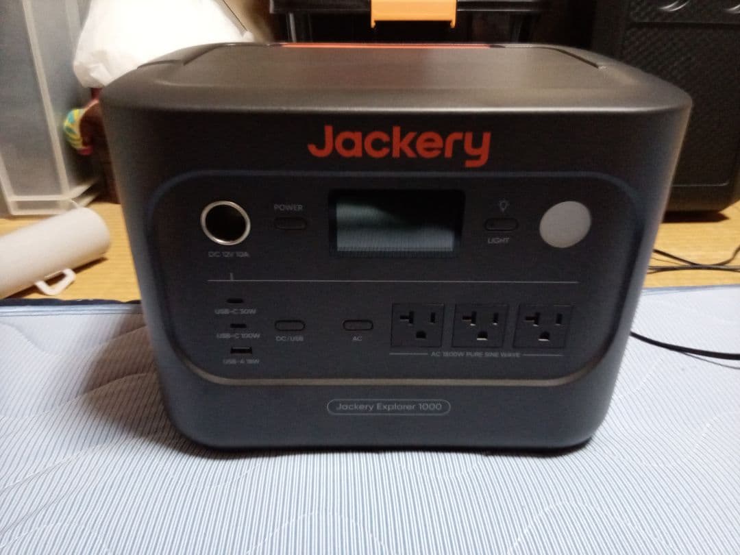 発電機・ポータブル電源 Jackery Explorer 1000NEW