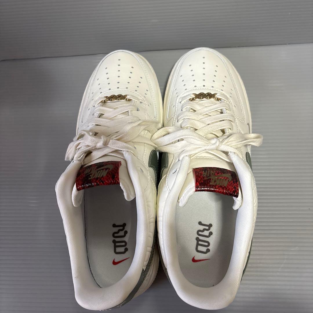 Nike Air Force 1 ホワイト/グリーン