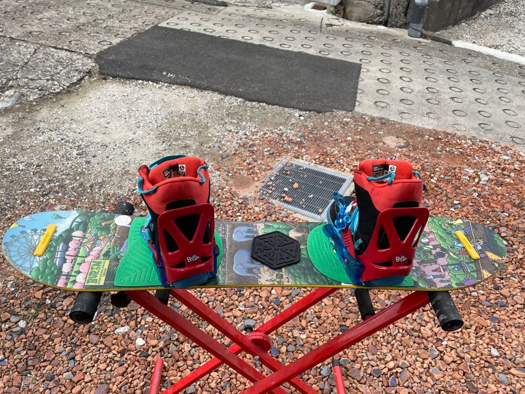 【3点セット】BURTONキッズスノーボード 100cm /ブーツ 20.5cm