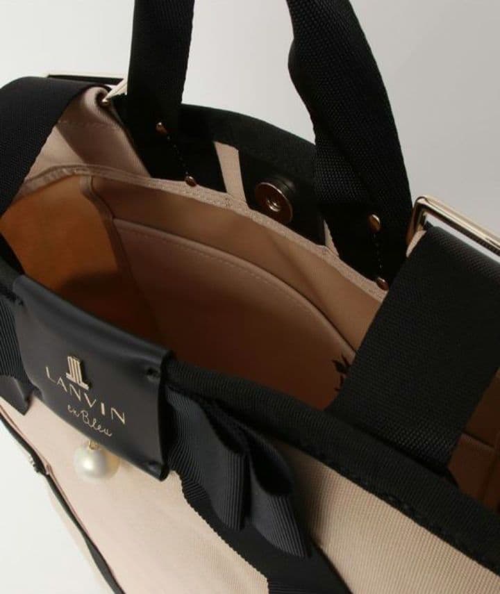 新品　タグ付き　ランバンオンブルー　バックパック　リュックサック　ジュール　黒