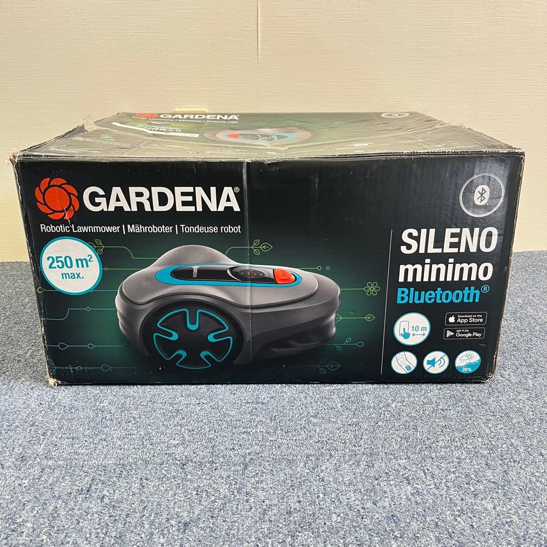 ほぼ未使用 ガルデナ SILENO minimo 250 ロボット芝刈り機