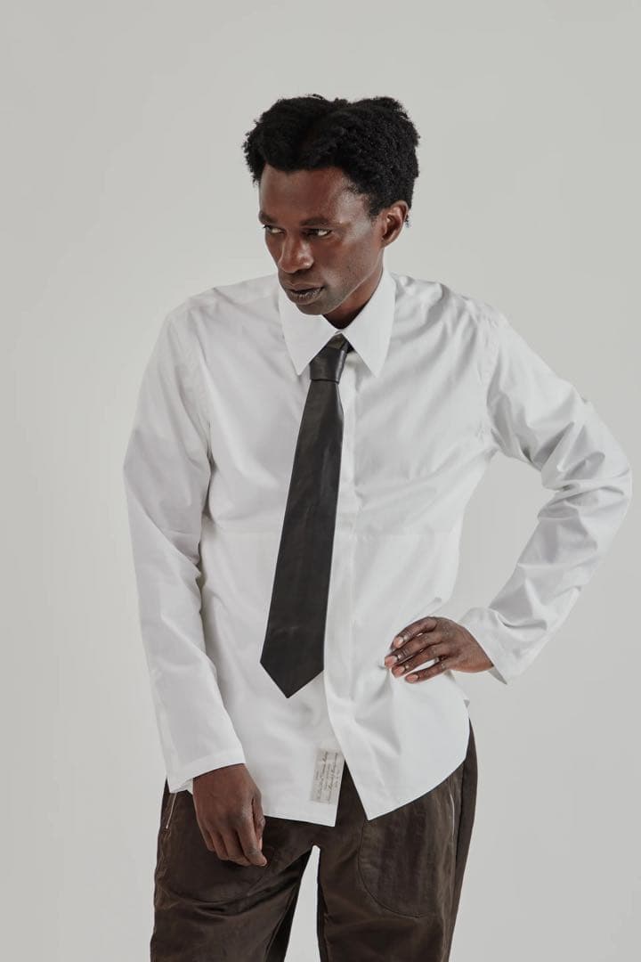 小物 SUNFLOWER LEATHER TIE AW25