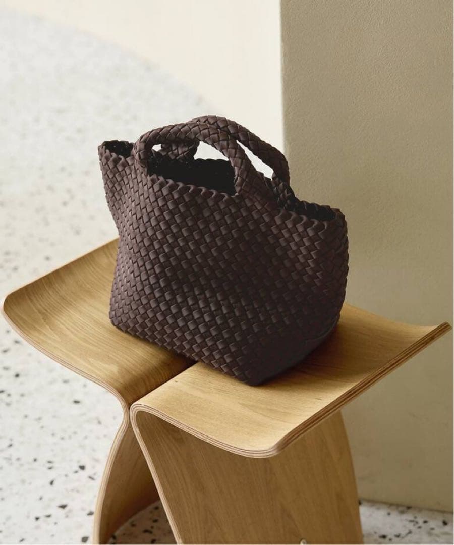 NAGHEDI St Barths スモール Tote Bag ナパブラウン