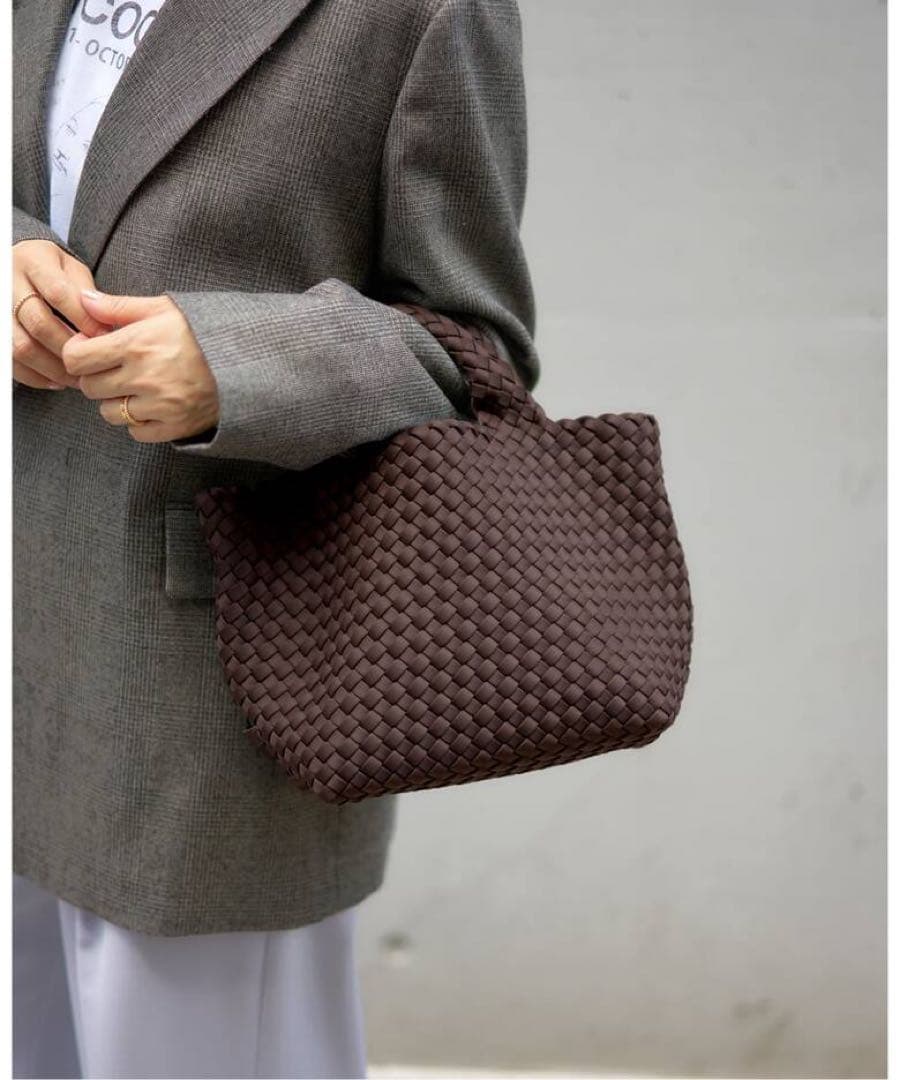 NAGHEDI St Barths スモール Tote Bag ナパブラウン