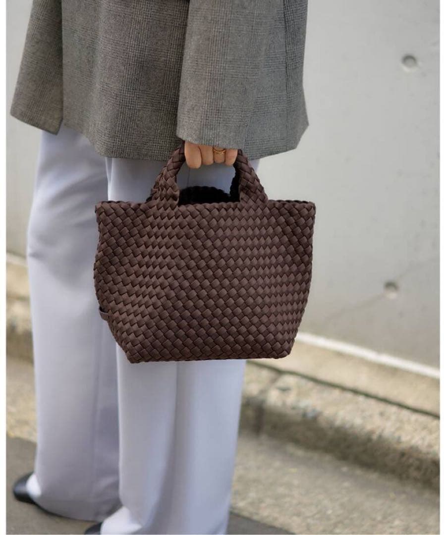 NAGHEDI St Barths スモール Tote Bag ナパブラウン