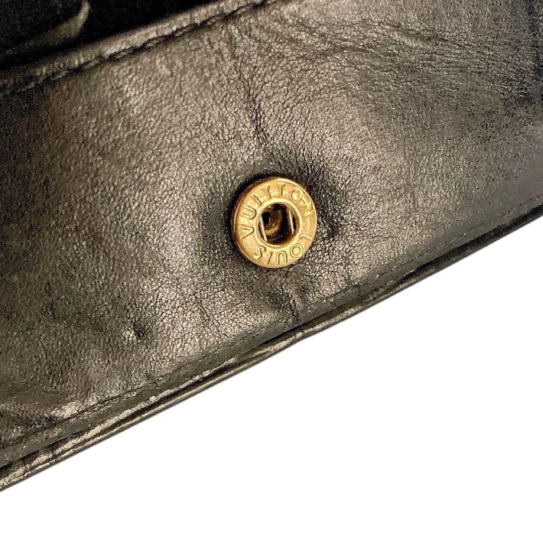 ルイヴィトン✨ポルトモネ　ボワット　ケース　小銭入れ　エピ　ブラック