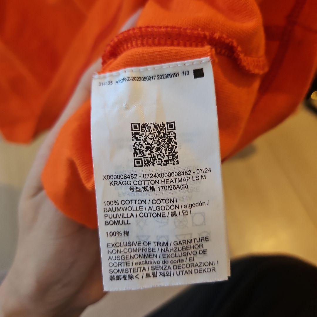 トップス Kragg Cotton Heatmap LS