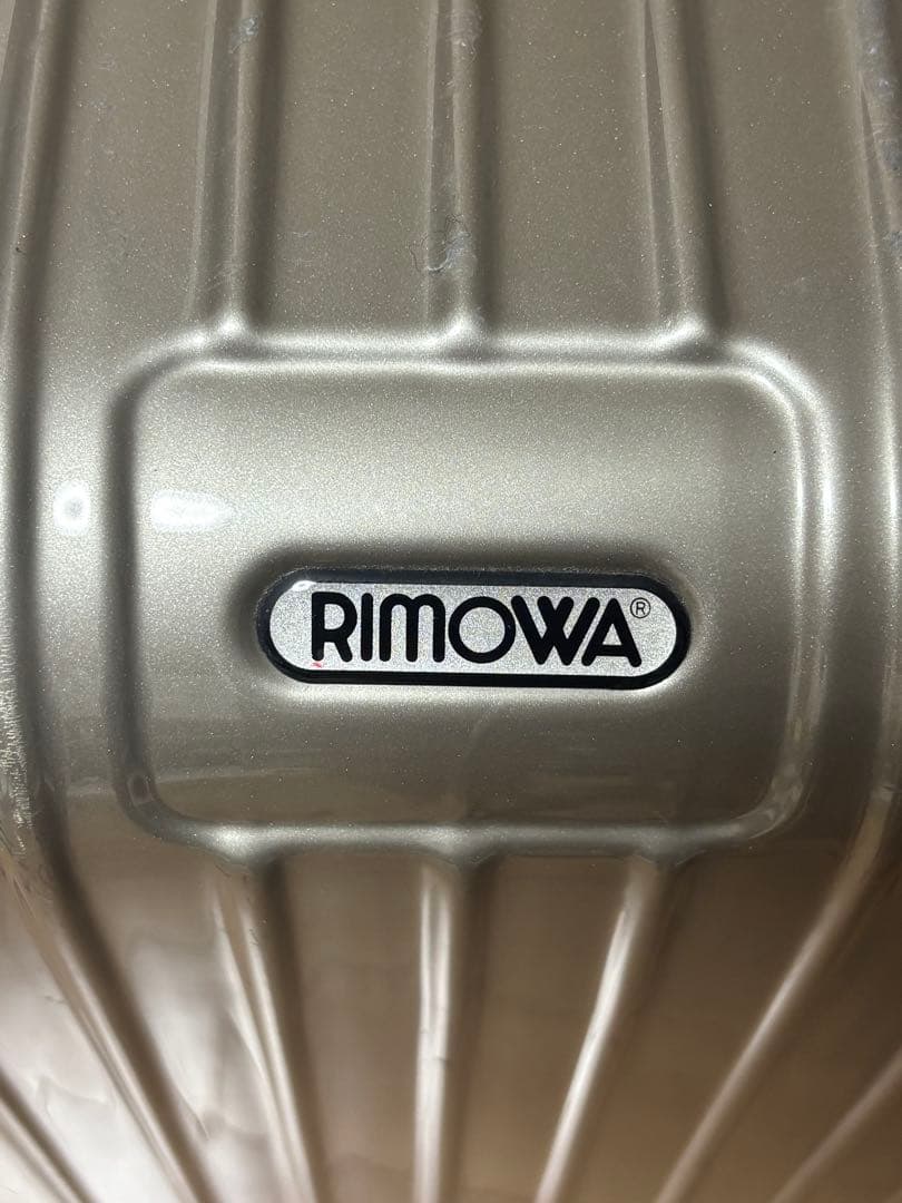 専用購入不可　訳あり　リモワ　サルサ　87L 4輪スーツケース　シャンパングレー