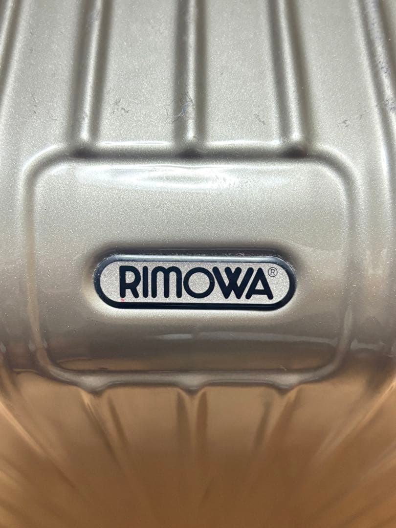 専用購入不可　訳あり　リモワ　サルサ　87L 4輪スーツケース　シャンパングレー